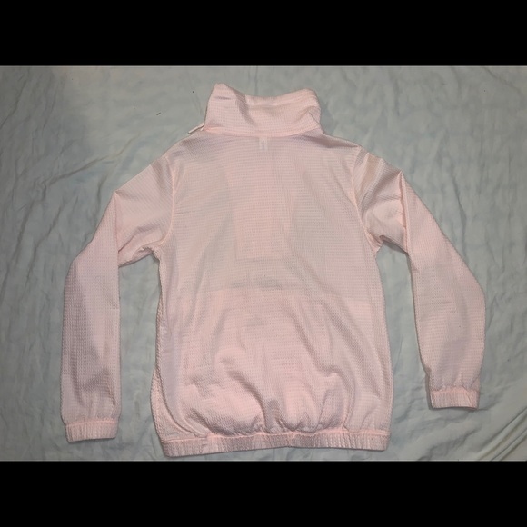 Lulu Lemon Light Pink Quarter Zip Pullover - Picture 2 of 5